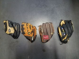 Youth Baseball Gloves 10-11Size $8 Each