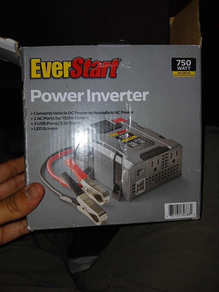 Everstart Power Inverter 750 Watt
