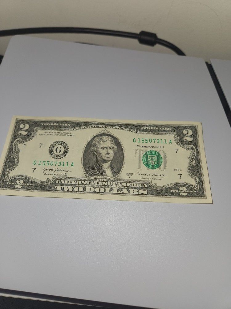 2 Dollar Bill 