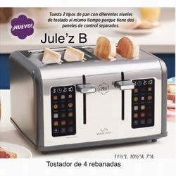 Princess House. Tostador De 4 Rebanadas Nuevo En Su Caja 