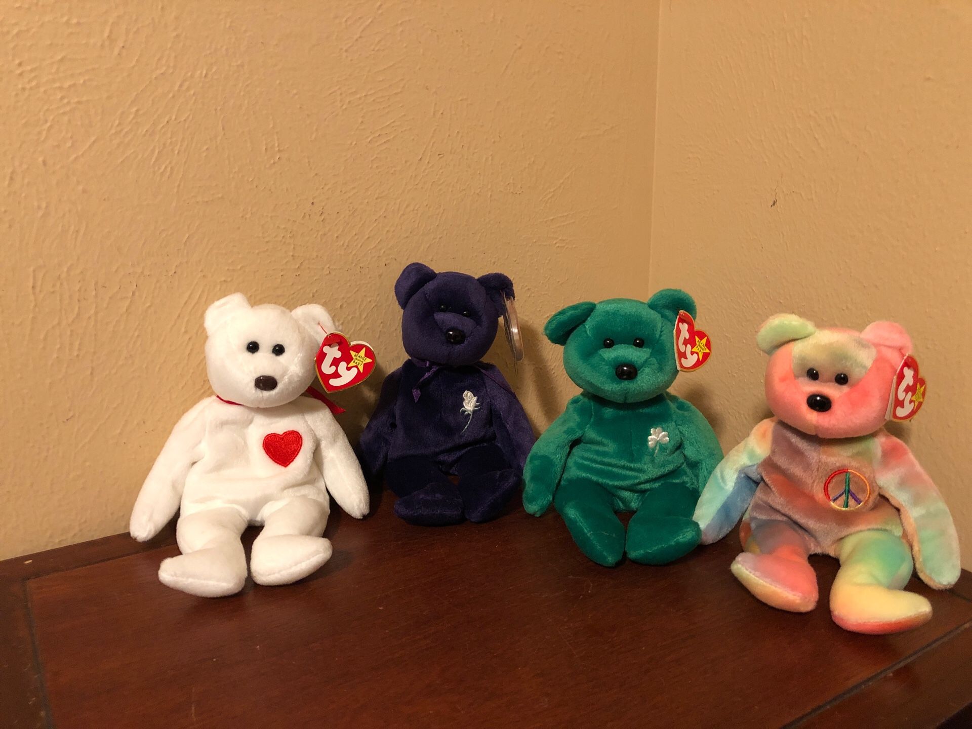 Hard to find ty beanie babies $5 each