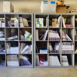 Sturdy Cube Bookshelf (x2)