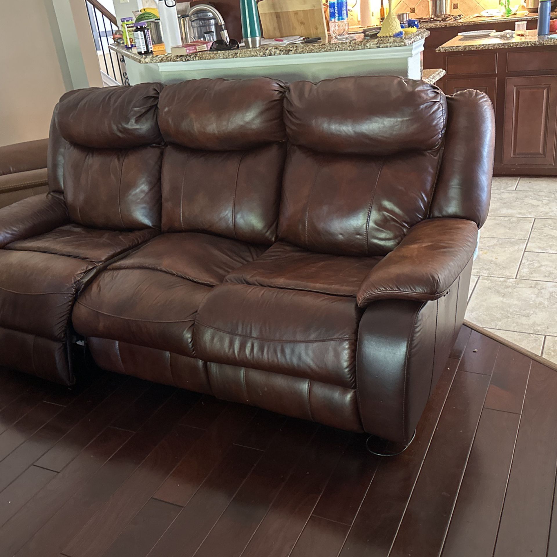 3 Seater Leather Couch for Free