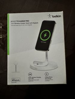 Belkin 2 In 1 Wireless Charger Stand with MagSafe