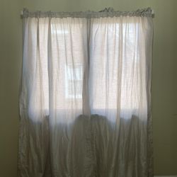 Curtains About 52” Wide And 82” High