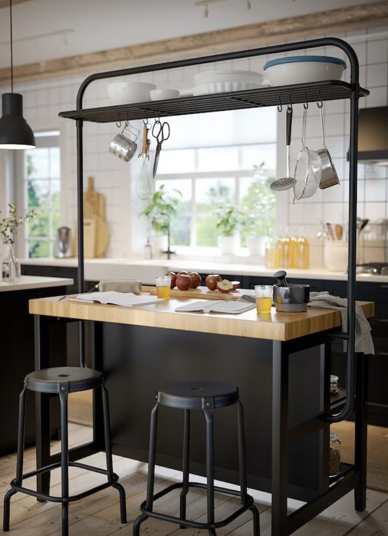IKEA Kitchen Island Rack for Vadholma (just rack- no island included)