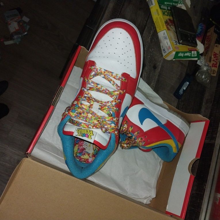 Nike LeBron Fruity Pebble Dunks