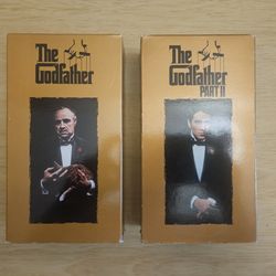 Antique VHS Godfather Movie Lot