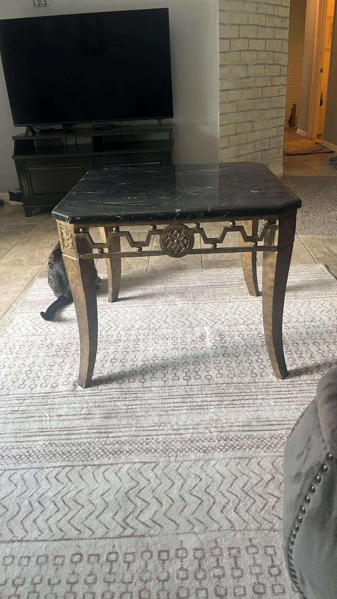 Marble Top Heavy As F Table