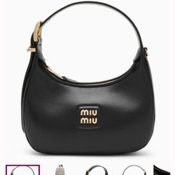 Mini Leather Miu Miu Bag