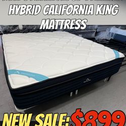 NEW DREAMCLOUD PREMIER HYBRID CALIFORNIA KING MATTRESS 