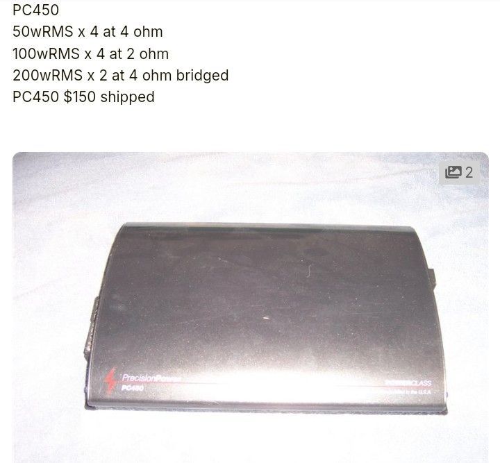 Precision Power 4 Channel Amplifier