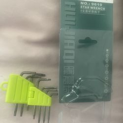 Torx 6 Star Key Wrench Set