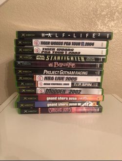 12 Xbox Games 