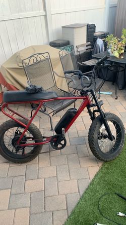 20” electric fat tire 500 watts 48volts bike with Charger working