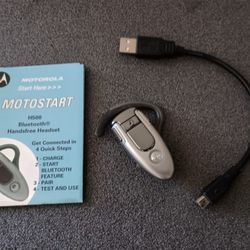 Motorola Motostart H500 Bluetooth Headset