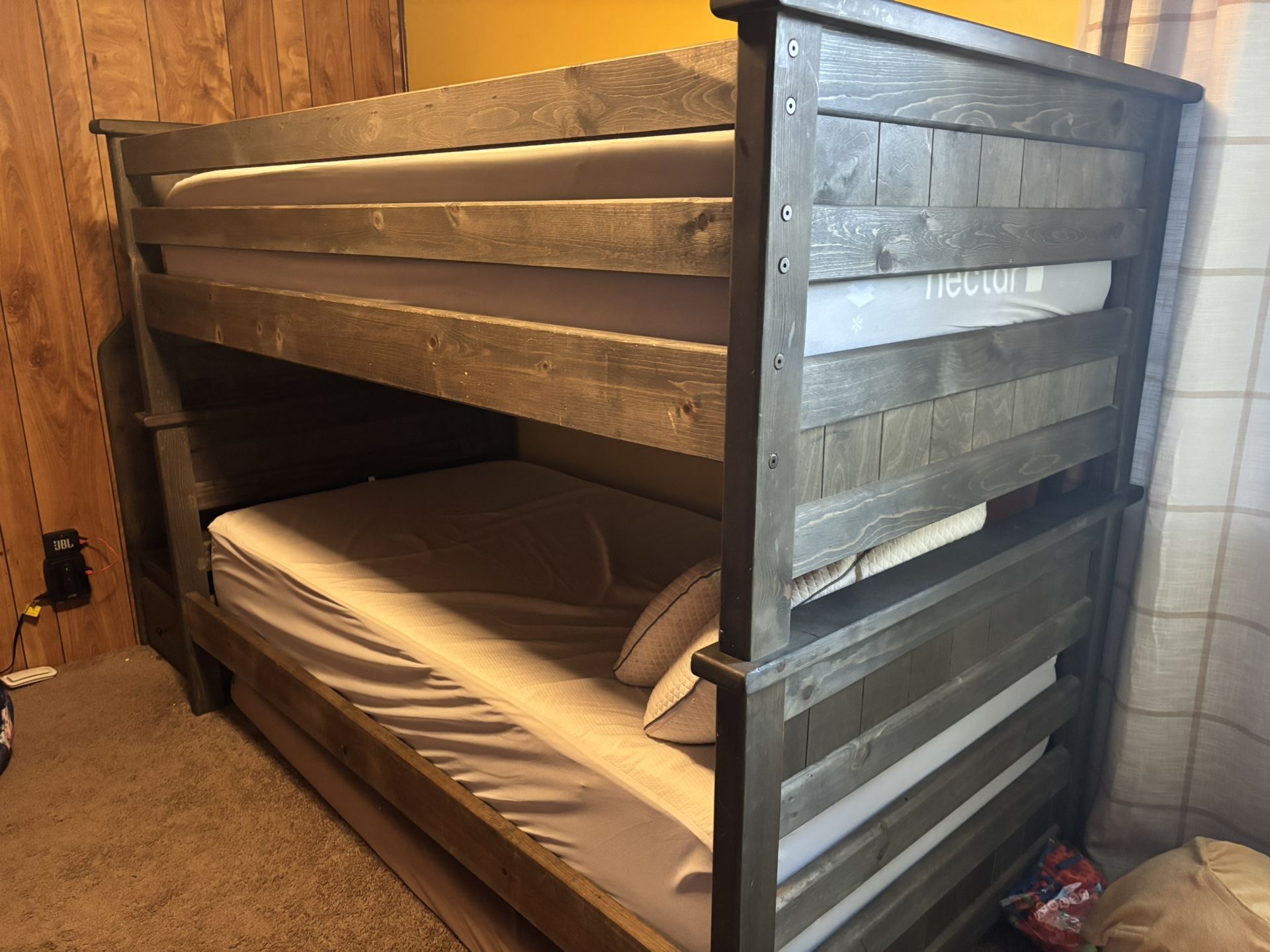Living Spaces Twin Bunk Beds With Stairs