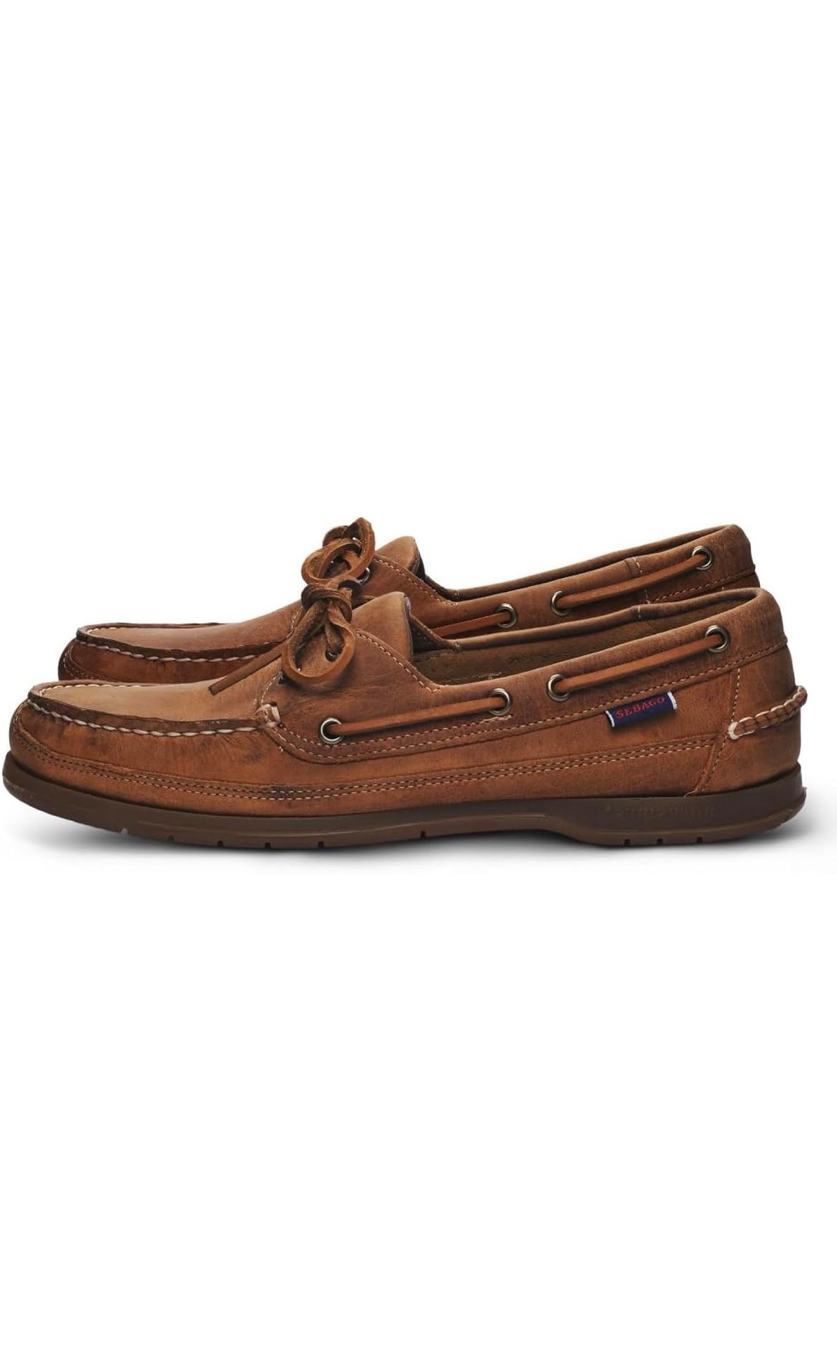 Sebago Schooner Crazy Horse Vintage Leather Shoe Mens Docksides NEW Size 8.5R  The Sebago Schooner Crazy Horse Vintage Leather Shoe is a stylish and d