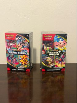 Pokemon PERFECT ORDER Booster Bundle