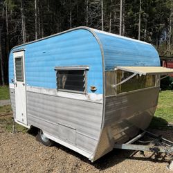 1964 Aloha 13 travel trailer