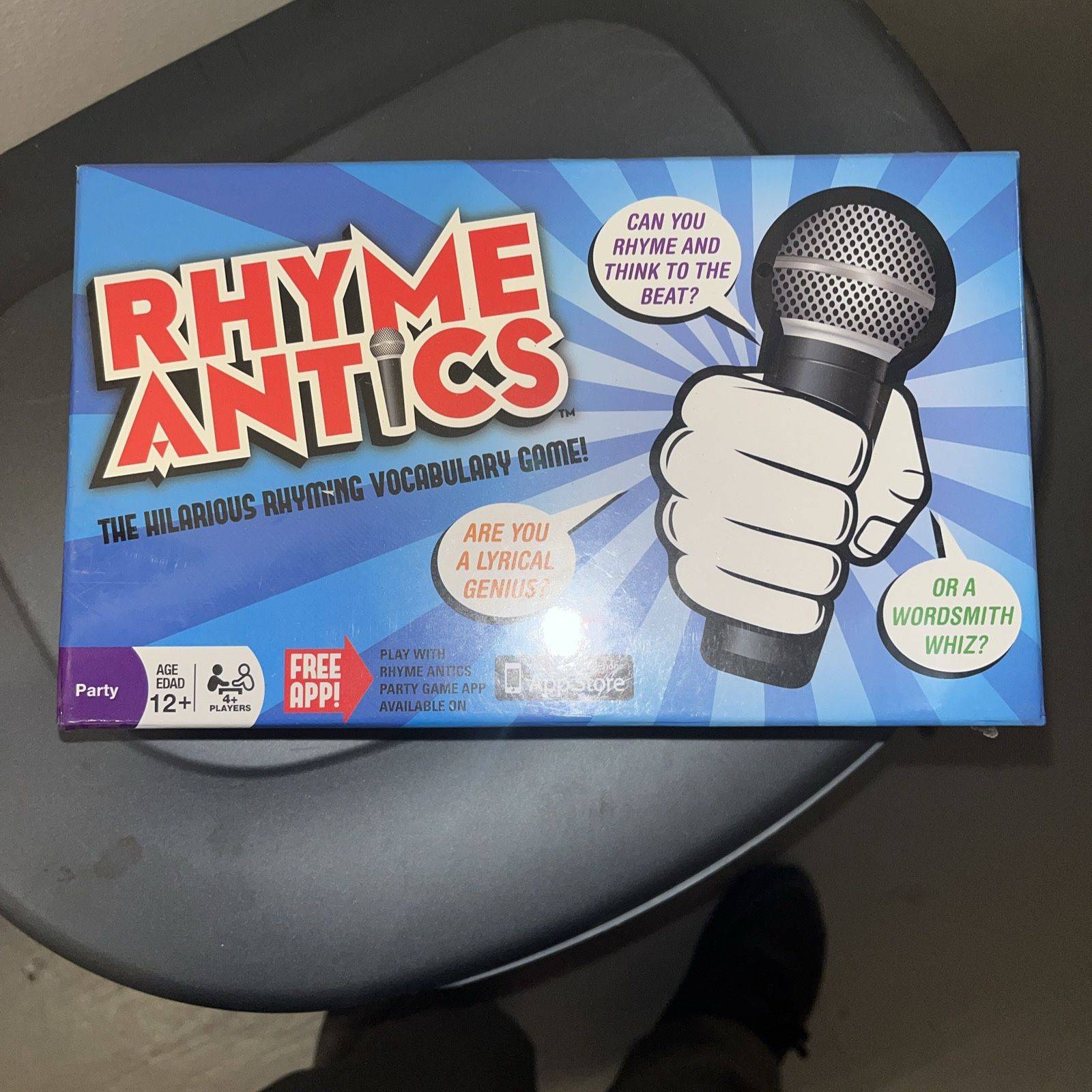 Rhyme Antics Hilarious Rhyming Vocabulary Game NEW (other)