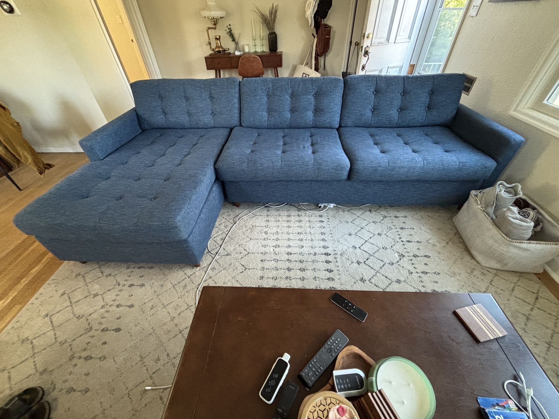 Joybird Sectional Sleeper Sofa