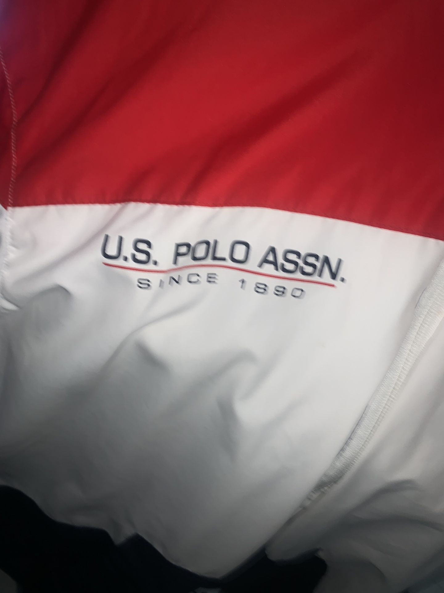 Multi color polo assn windbreaker