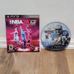 Ps3 Madden And Nba Game Bundle 