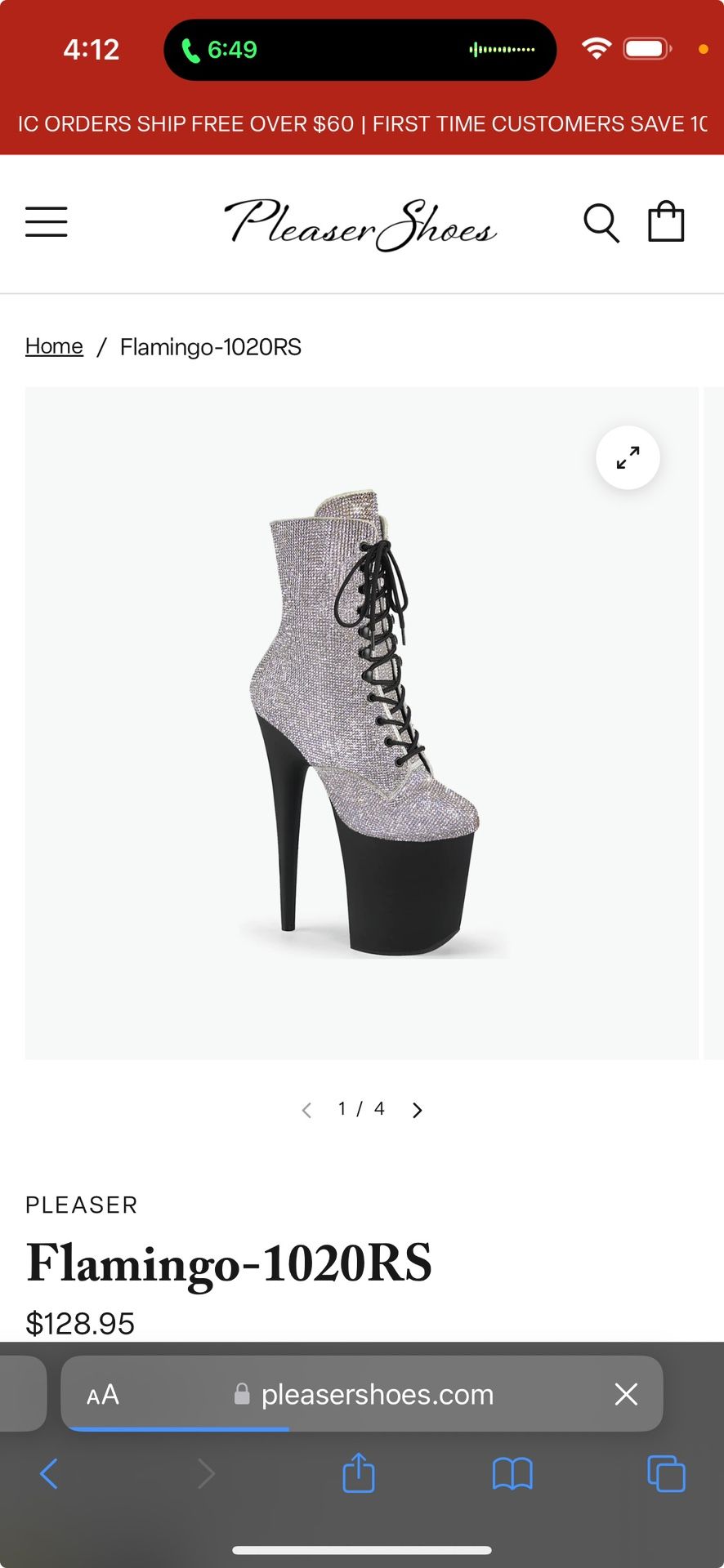 Rhinestone Heels