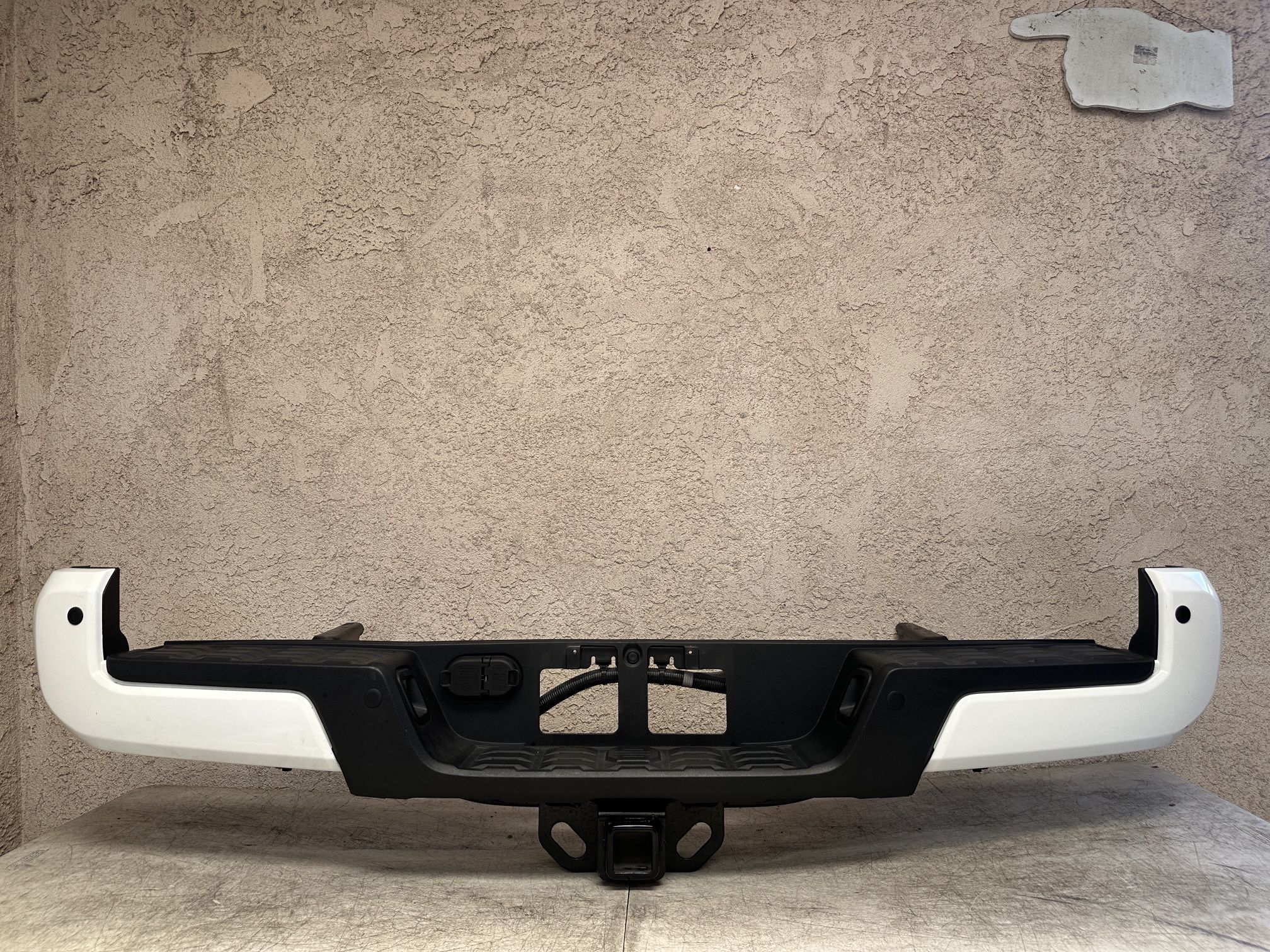 2016 - 2023 TOYOTA TACOMA REAR BUMPER COVER WITH TOW HITCH OEM * COMPLETE *