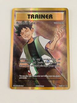 Brock's Grit (Full Art) (107/108) Holofoil [XY: Evolutions]