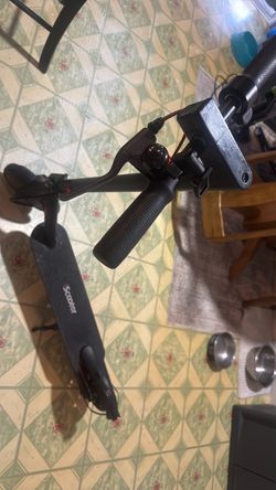 Black Electric Kick Scooter