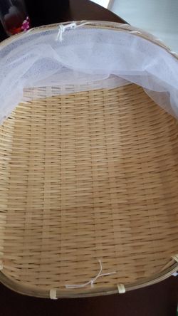 Bamboo food tent