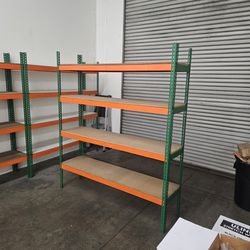 Boltless Industrial Heavy Duty Shelving Rack Shelf 84x72x18 (7' x 6' x 18")