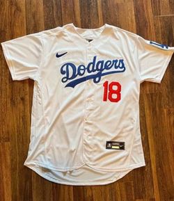 Dodgers 18 Yamamoto Men home white jersey (XL. 2X)