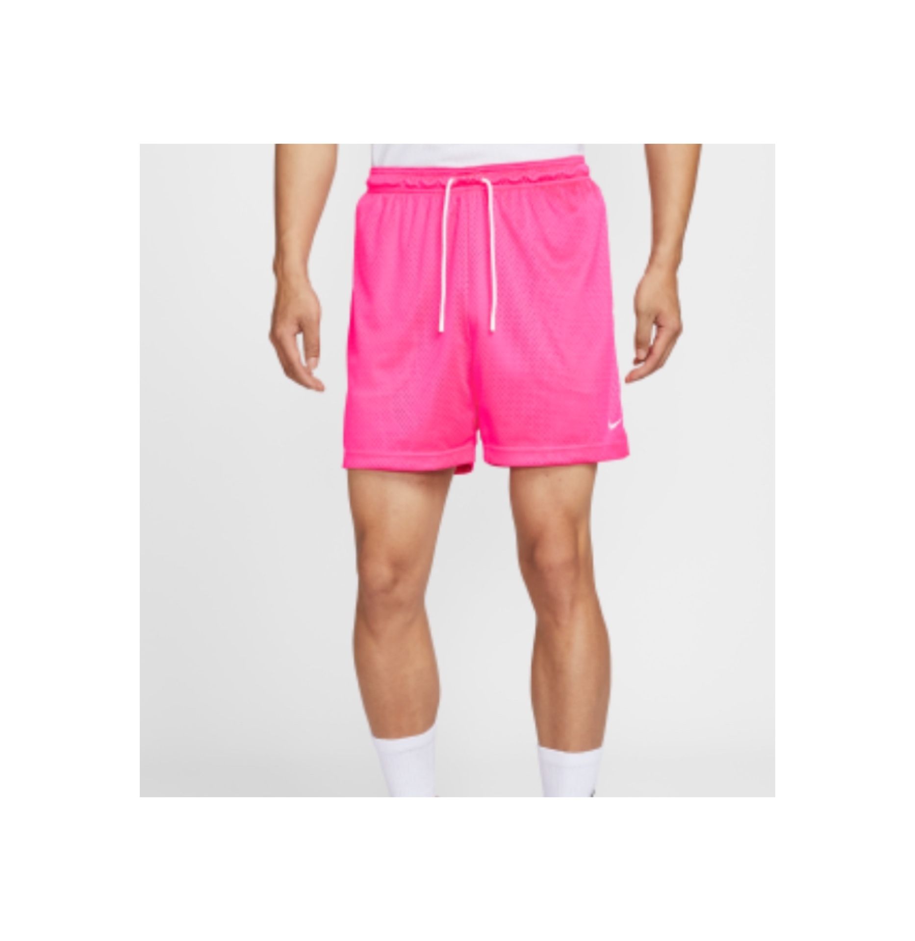 Nike Men's Dri-FIT 5" Mesh Basketball Shorts Pink Men’s sz S NEW