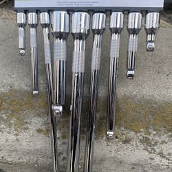 9 PC Wobble Socket Extension