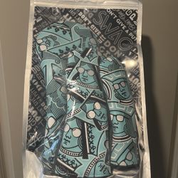 Swag Golf Aqua & White Stacked Royalty Wood Covers Set *SEALED*