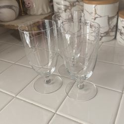 Princess House Wine Glasses 