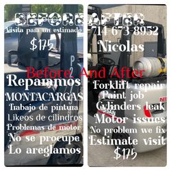 Toyota Clark Hyster Nissan Komatsu Caterpillar diagnostic fees