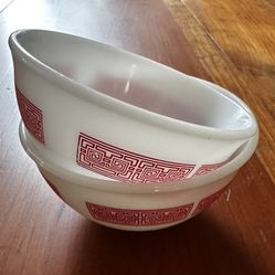 Rare Vintage Pyrex 770 Bowls