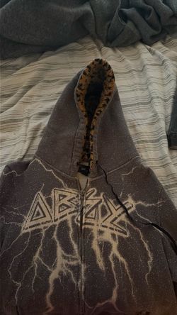 Vintage Obey Hooded Jacket