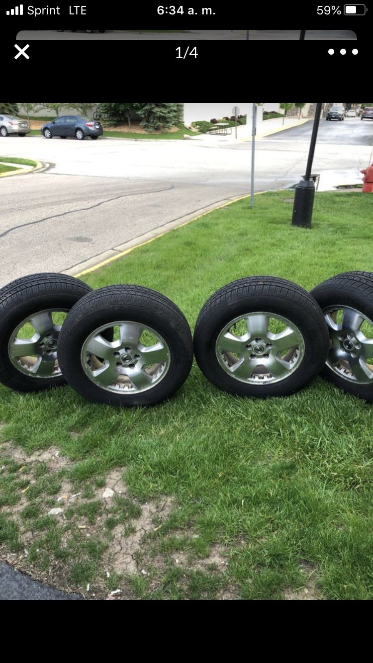 Rims and tires Acura MDX