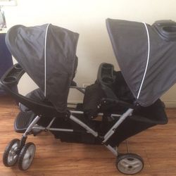 Graco Double Stroller  Foldable 