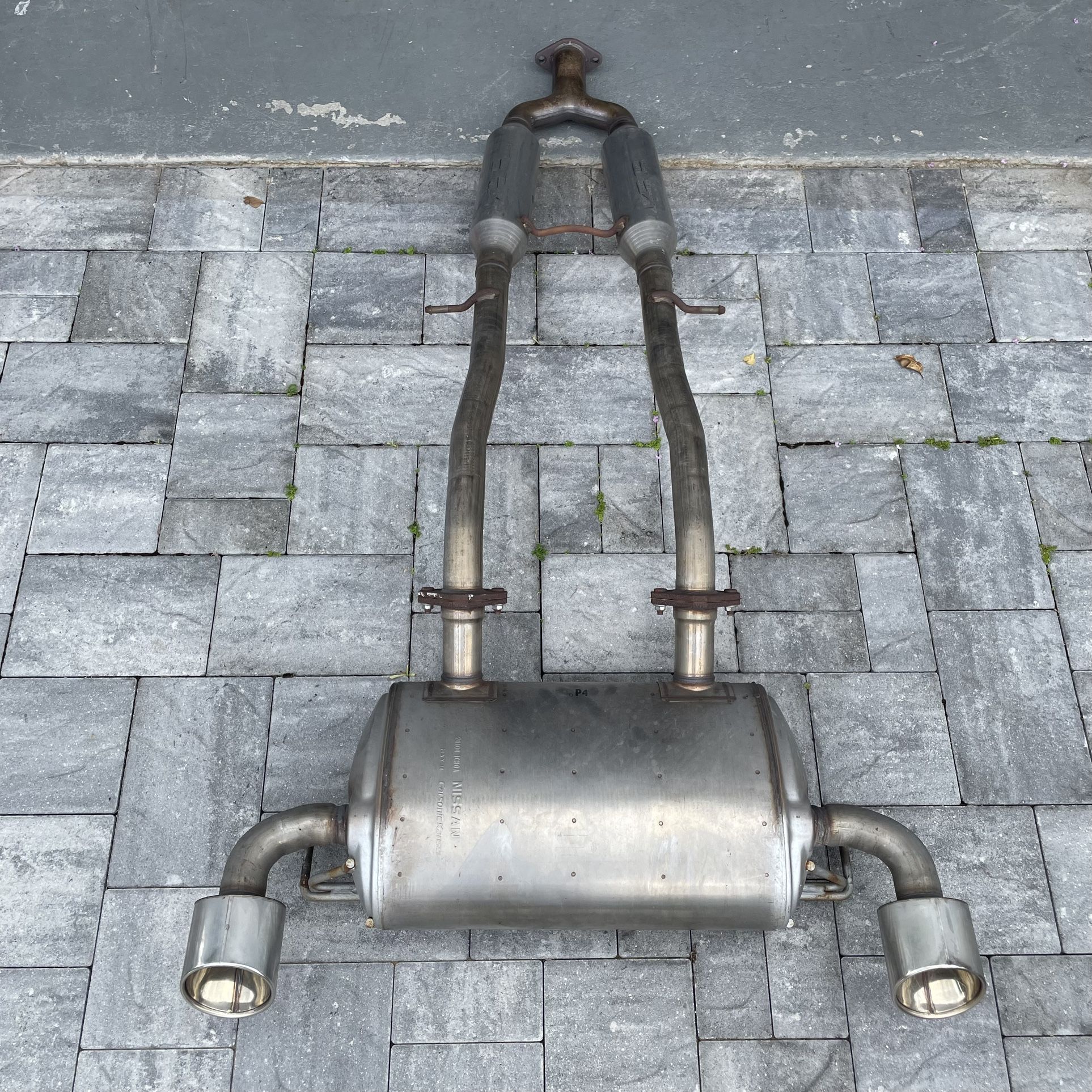 Nissan 370Z 2019 OEM Factory Cat Back Exhaust Muffler System