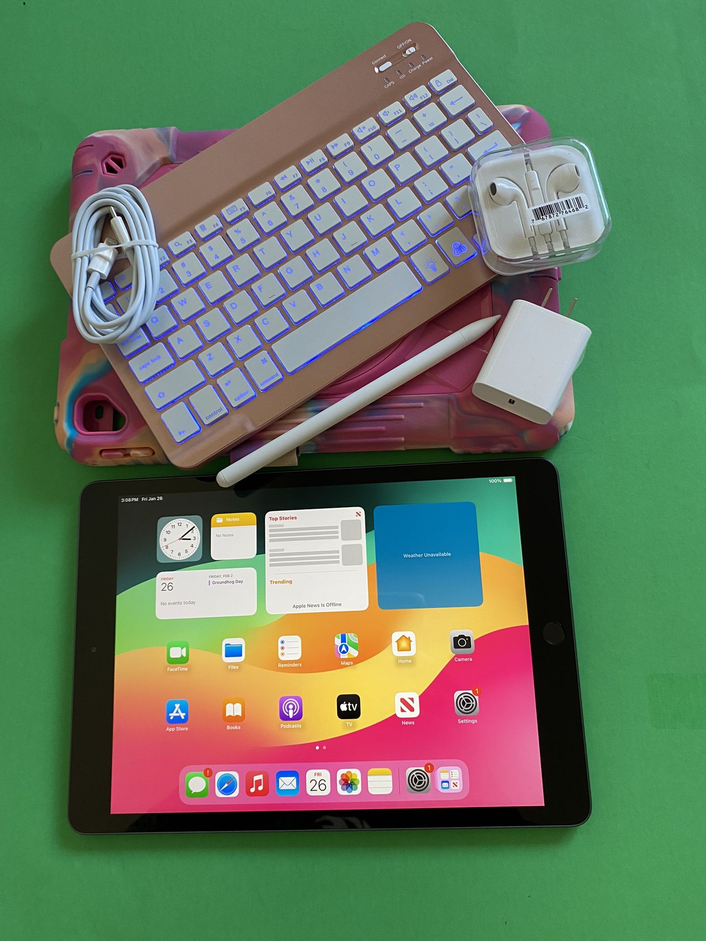 Apple IPad 7th Generation Retina /Latest IOS 17/ 2019 model