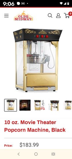 Brand New Inbox Midway Popcorn Maker
