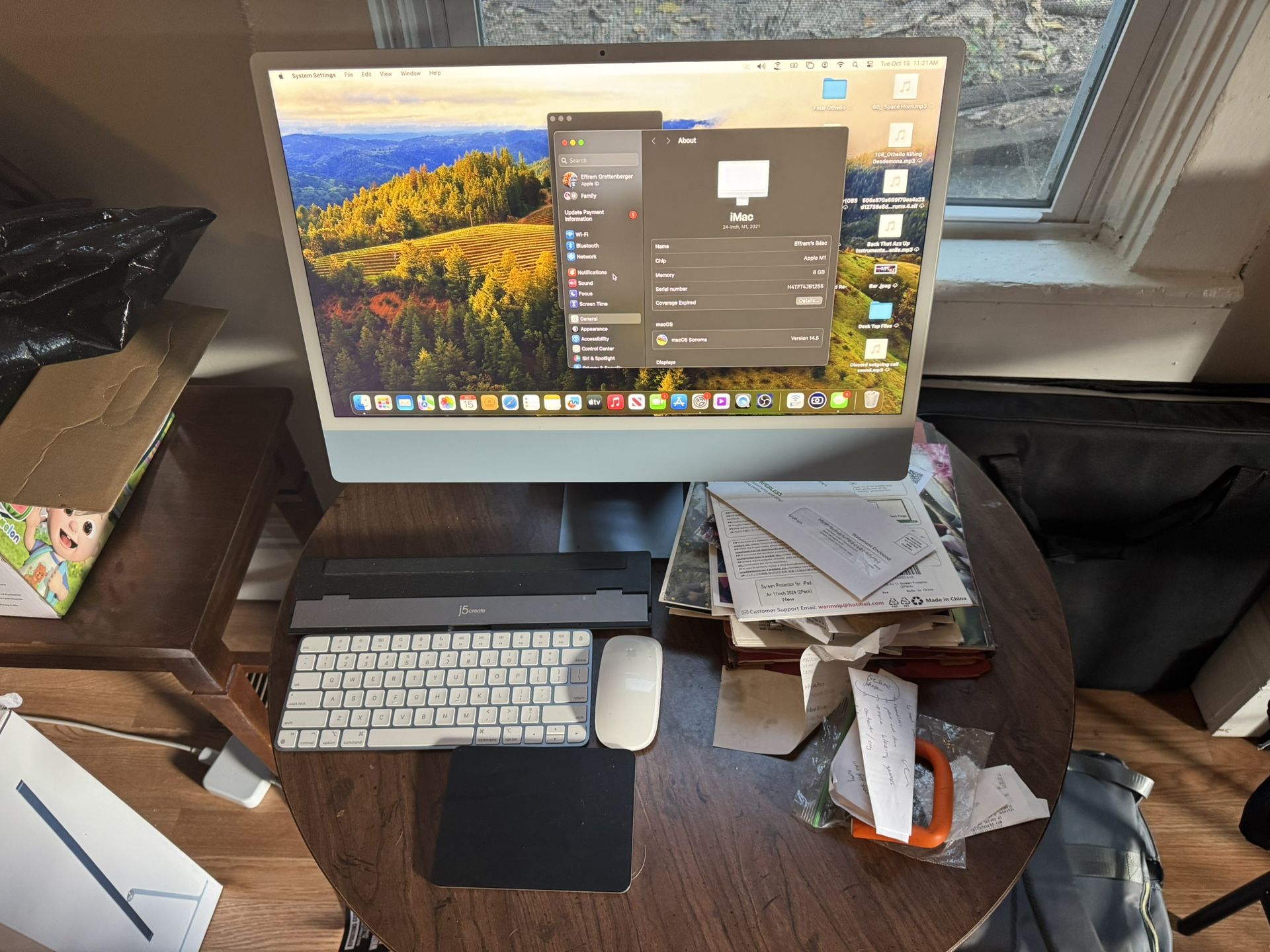 iMac 2021 M1 Blue