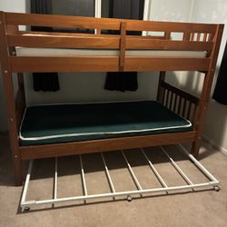 Bunk Beds With Staircase Dresser (not Pictured)