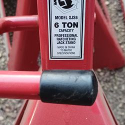 Matco, Heavy Duty 6 Ton Jack Stands.